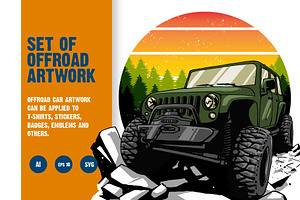 Off Road Car bundle artwork