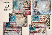 AMERICAN CELEBRATION JUNK JOURNAL, a Decorative Illustration by Daring Digies (Thumbnail 2 of 7)