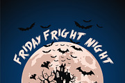 Halloween Friday Fright Night Flyer, a Flyer Template by Dizaino-paslaugos (Thumbnail 2 of 3)