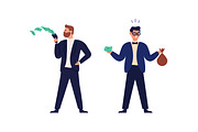 Rich people with money set, a Finance Illustration by Good Studio (Thumbnail 3 of 5)