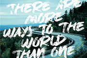 Basnow Grunge Font, a Font by chekart (Thumbnail 5 of 6)