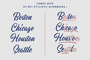 Hillstown Font Collection (+EXTRA), a Script Font by Letterhend Studio (Thumbnail 2 of 14)