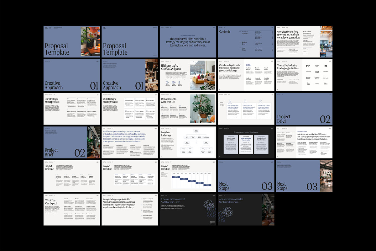 Strategic Project Proposal Template, a Presentation Template by Hannah Bacon Design (Photo 12 of 12)