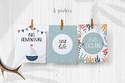 Big Adventure. Sea Vector Collection, an Illustration by Guvi-Design (Thumbnail 8 of 9)