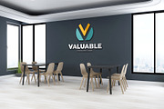 PSD Office Wall Logo Mockup, an Advertising Mockup by Ayy (Thumbnail 9 of 23)