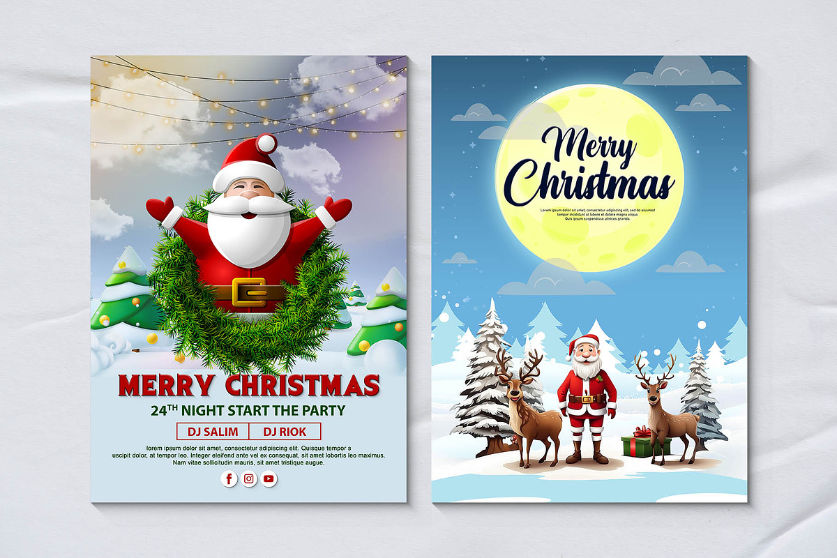 Christmas Bundle Vol.1, a Poster Template by Black Spade Design (Photo 6 of 6)
