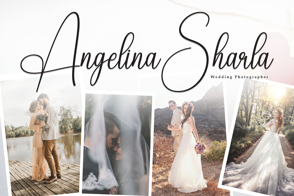 Angel Beach | Script Font, a Handwritten Font by Scratchones (Photo 5 of 8)
