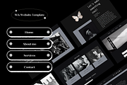 Wix Website Template Photography, a Wix Template by Wixify Studio (Thumbnail 2 of 7)