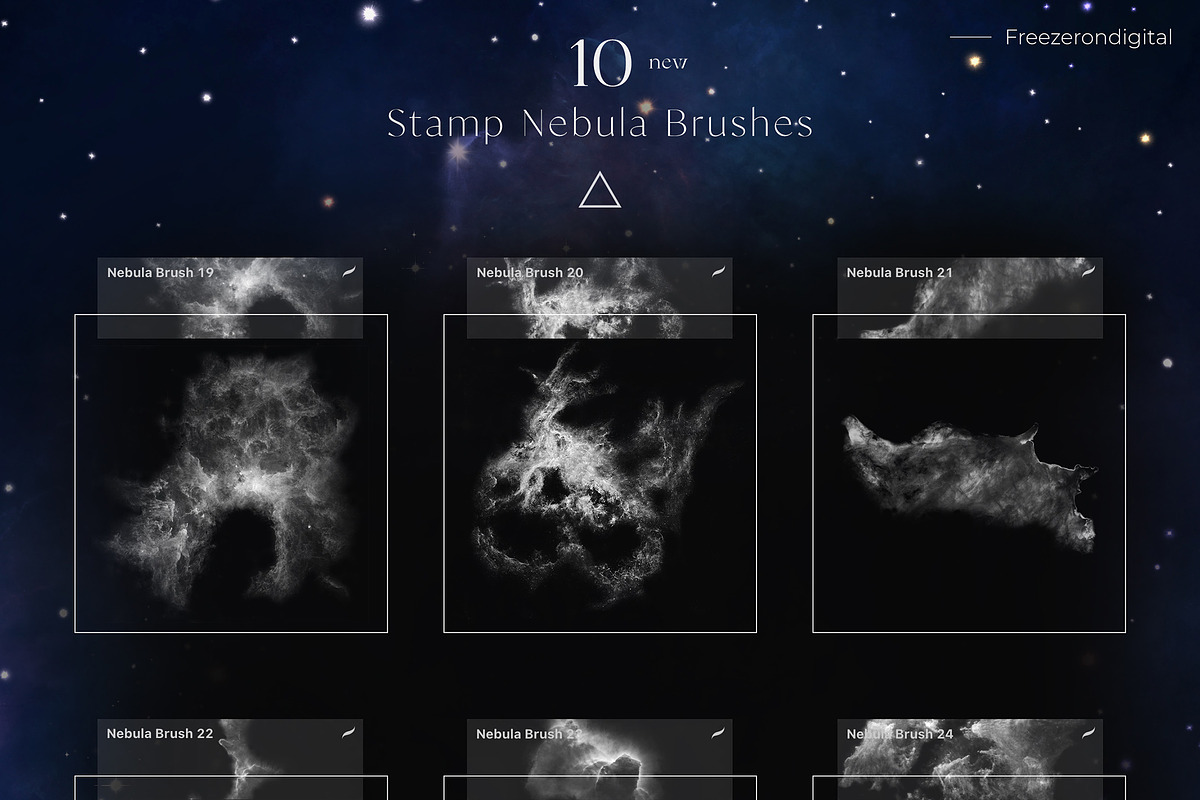 Space Artist Procreate Brushes, a Brush Add-On by Freezerondigital (Photo 5 of 30)