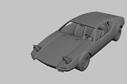 1971 De Tomaso Pantera, a Cars & Vehicle 3D Model by valtriiu (Thumbnail 9 of 12)