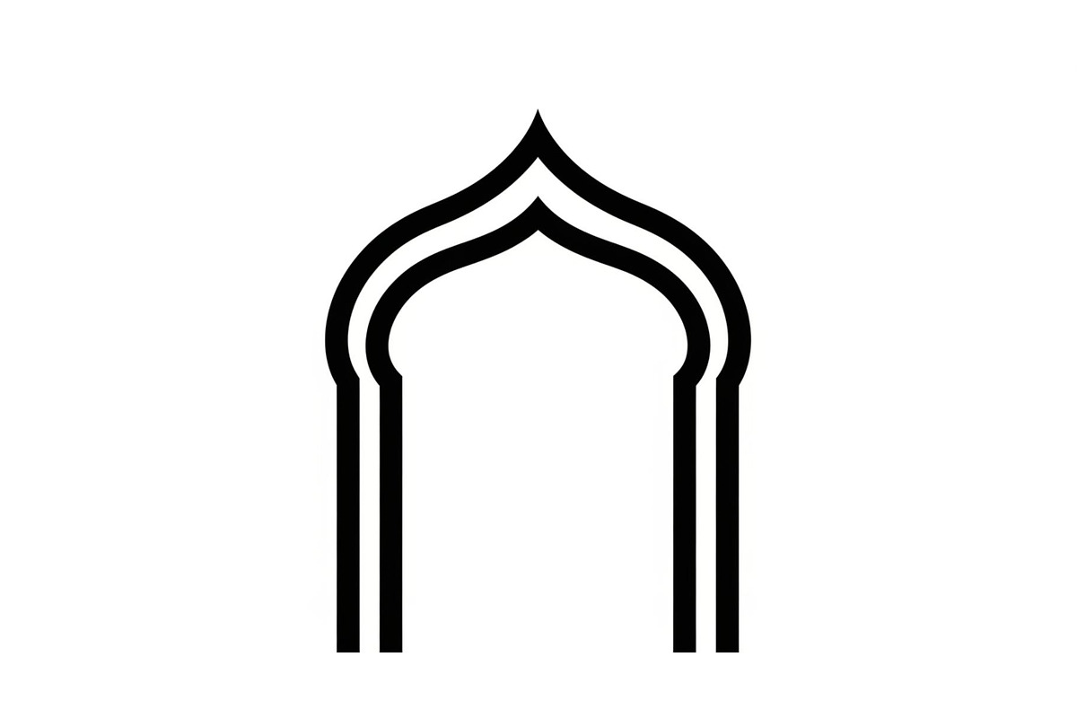 Islamic Arch Window Vector Bundle, an Illustration by yasushie (Photo 19 of 51)