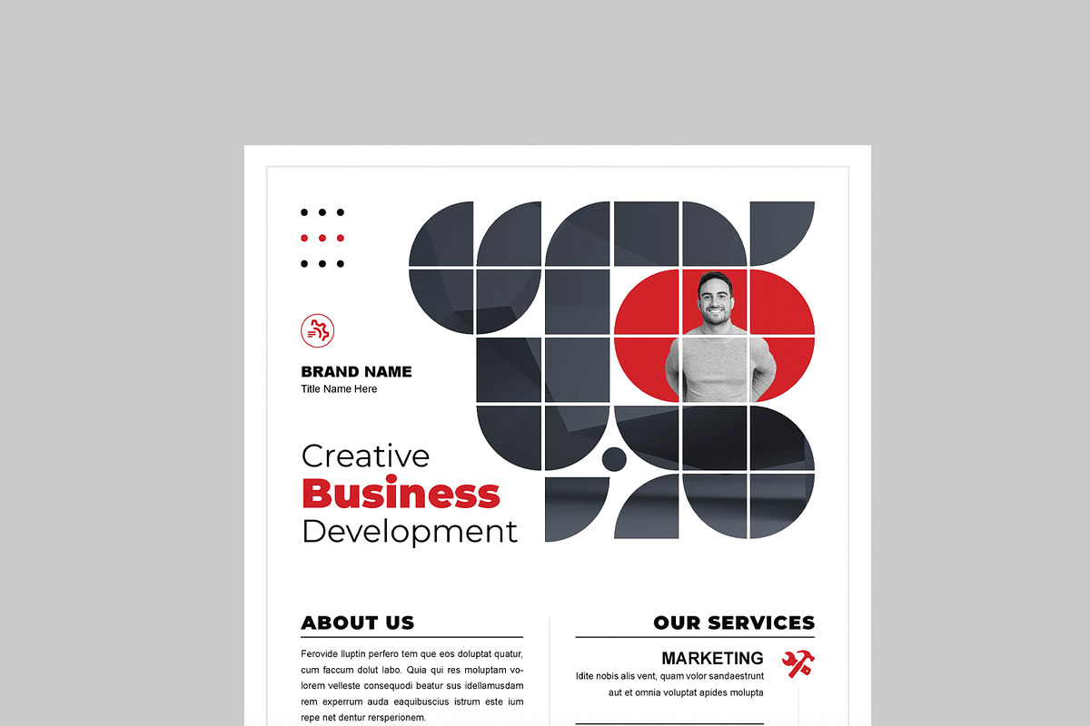 Corporate Flyer Design, a Flyer Template by MightyDesign (Photo 4 of 8)