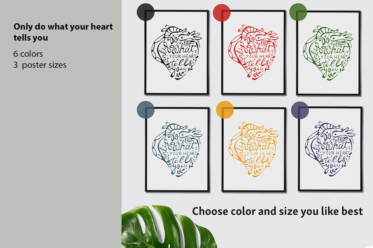 3 typography posters, an Education Illustration by Olillia (Photo 12 of 13)