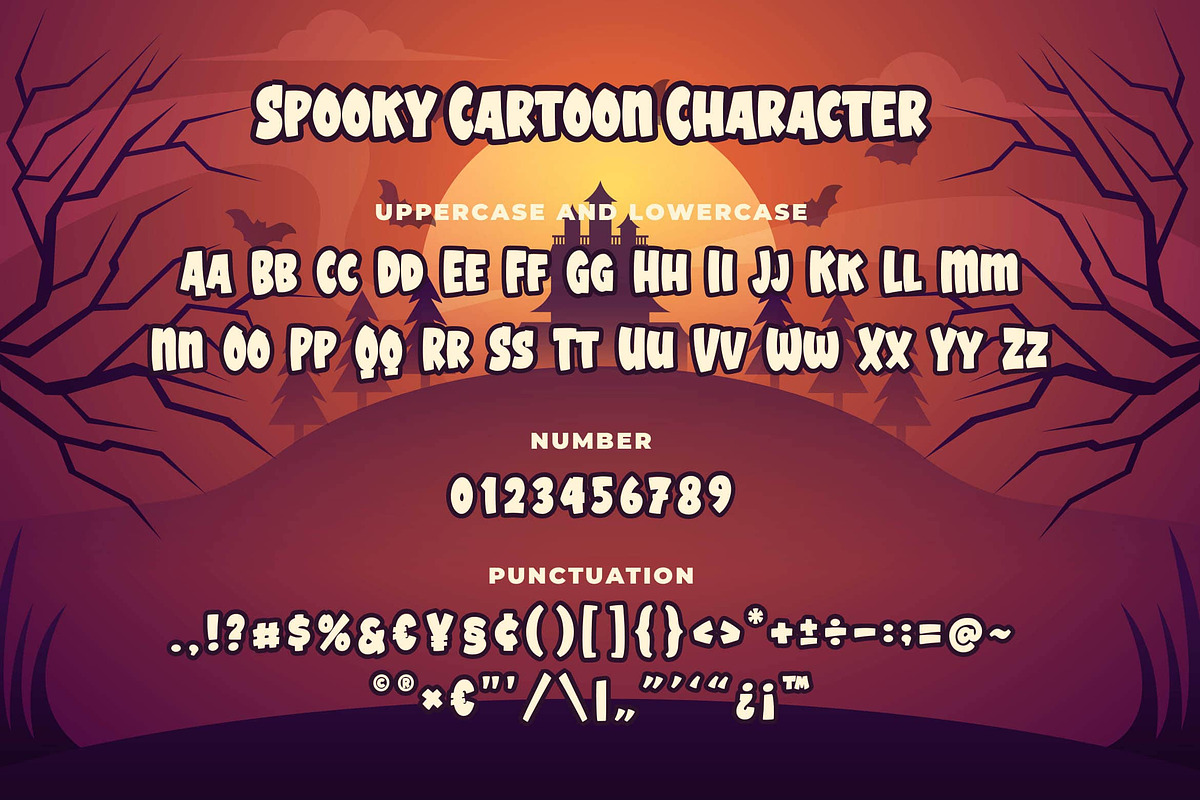 Spooky Cartoon a Playful Scary Font, a Font by Blankids Studio (Photo 7 of 7)