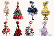 Surreal Art Summer Fashion Woman, a Person Illustration by BusyDaydesign (Thumbnail 4 of 8)