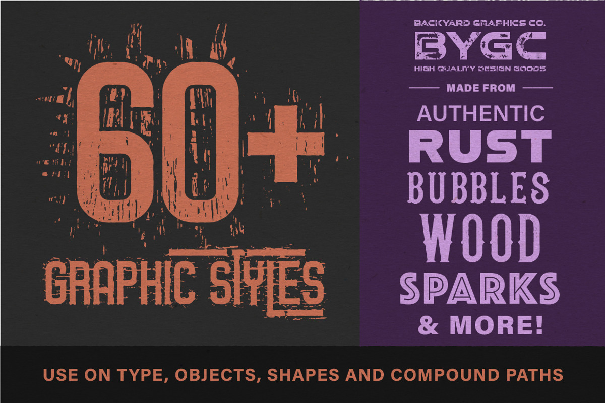 Ink Jam - Vector Type Effects, an Action Add-On by BackYard Graphics Co. (Photo 2 of 12)