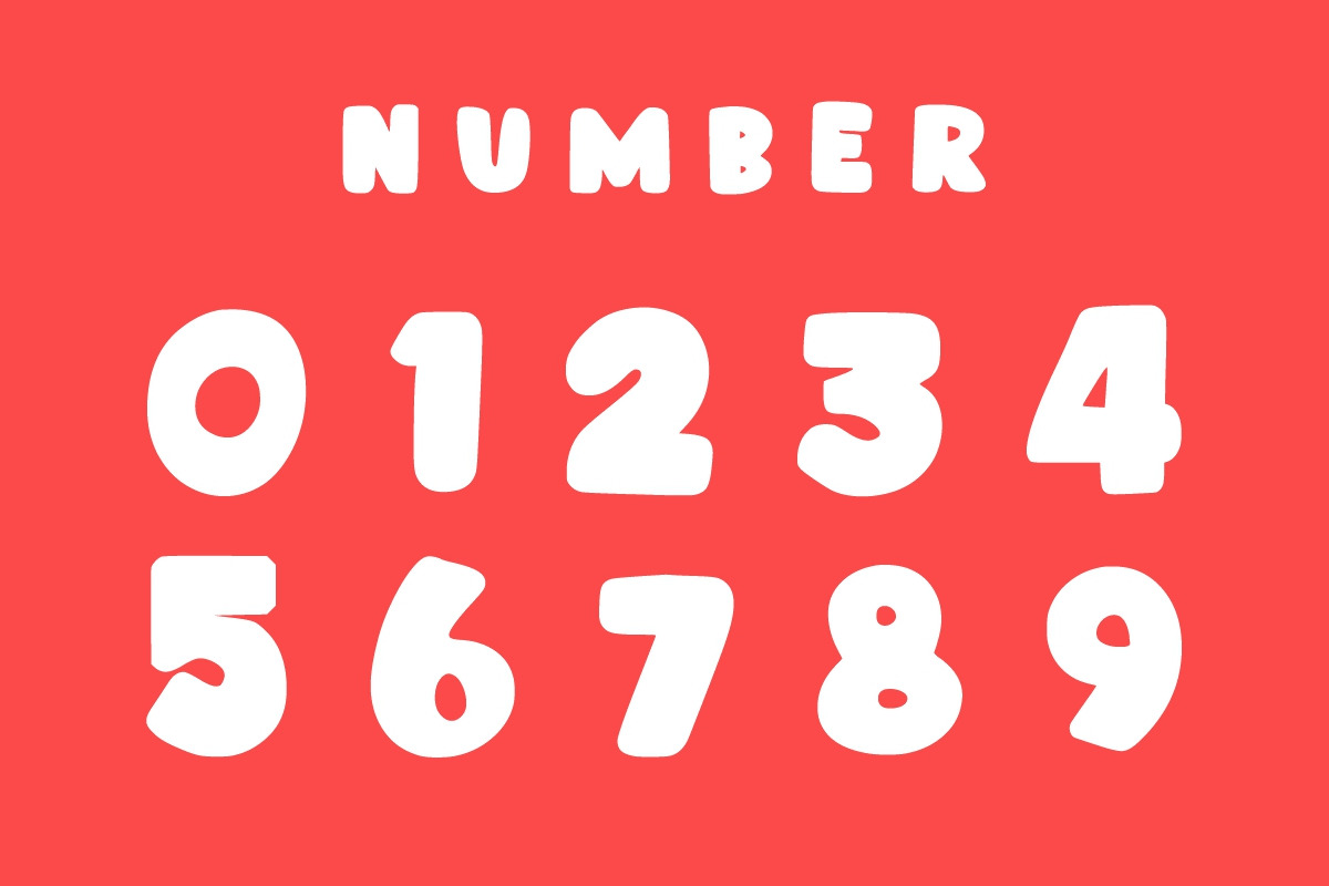 Choco Donut Sweet Font, a Handwritten Font by Fourteen Letter (Photo 5 of 6)