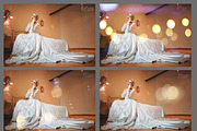 Wedding Art Bokeh Photo Overlays preview 5
