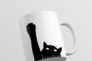 Cat svg, Funny Cats Vector Cut Files, an Animal Illustration by Watercolor_Vector Graphic (Thumbnail 7 of 25)