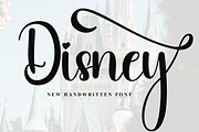 02 Disney, a Handwritten Font by InermediaSTUDIO (Thumbnail 1 of 8)