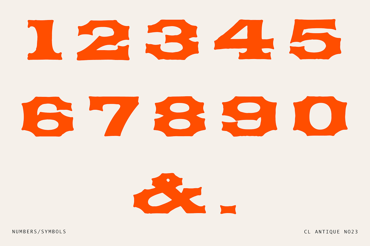 Vintage Western Woodcut Font, a Slab Serif Font by Century Library (Photo 5 of 5)