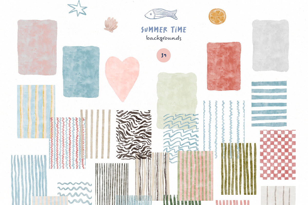 Summer Time - Whimsical Collection, a Decorative Illustration by Les Frolova (Photo 10 of 12)