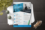 Corporate Theme Business Flyer, a Marketing Template by Graphiexperto (Thumbnail 3 of 5)