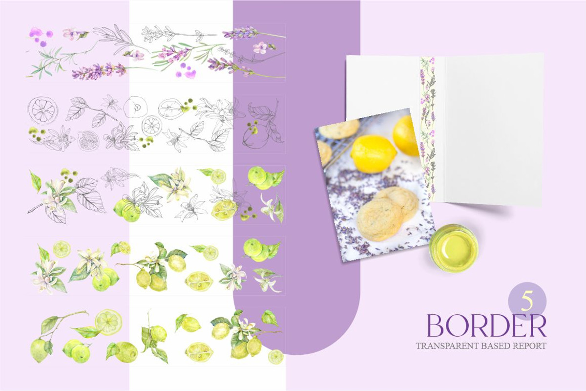 Lavender & Lemon, an Object Graphic by Collection by VY (Photo 9 of 15)
