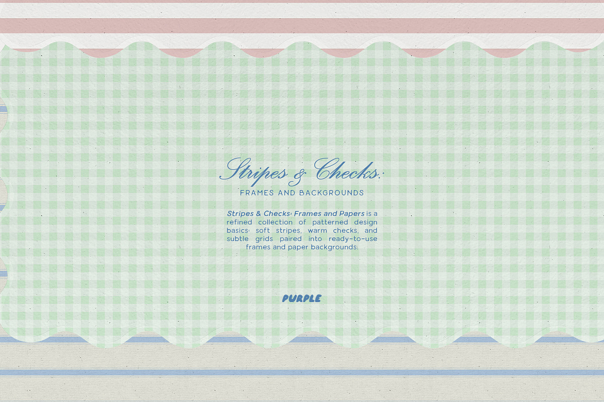 Stripes & Checks: Frames Backgrounds, a Texture Graphic by Purple (Photo 15 of 15)