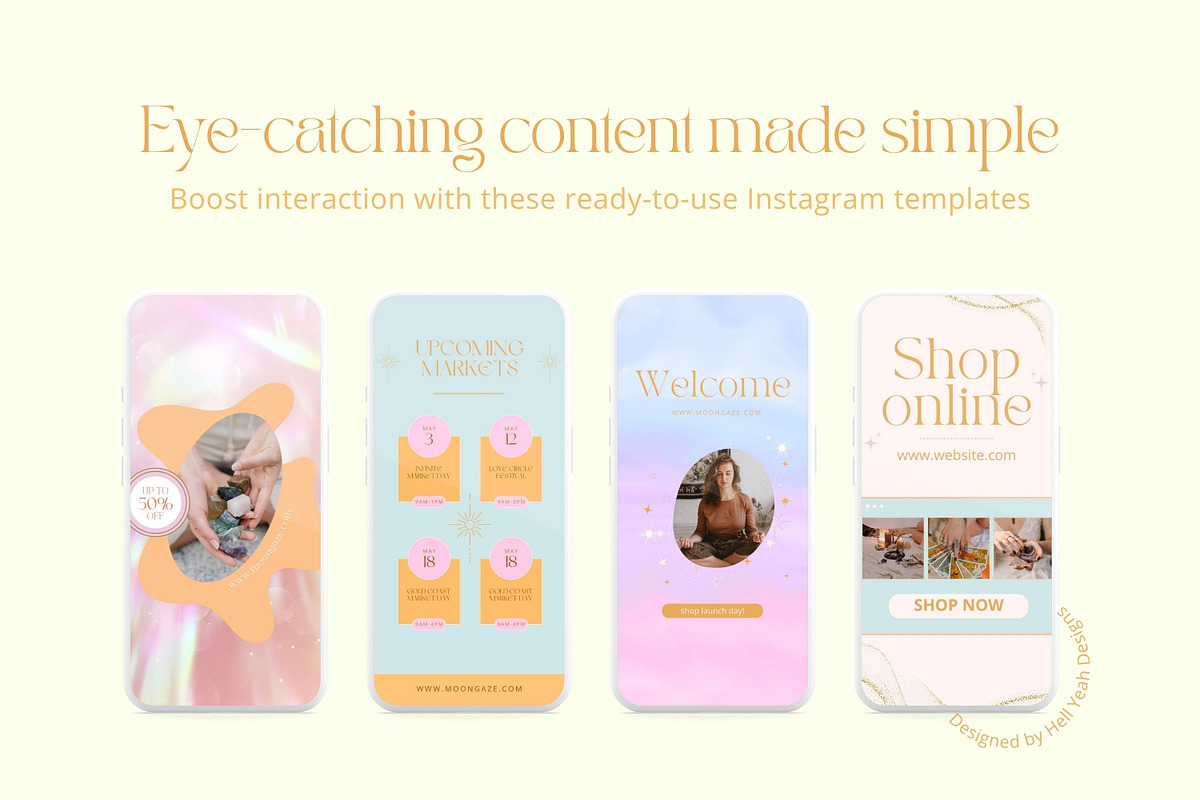 Magical Branding Starter Kit, a Branding & Logo Template by Hell Yeah Designs (Photo 17 of 20)