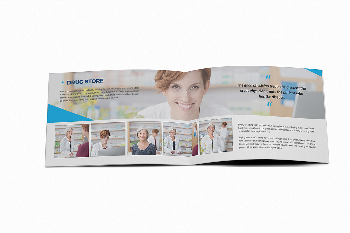 Medical & Hospital A5 Brochure, a Brochure Template by Incools Stokie (Photo 6 of 13)