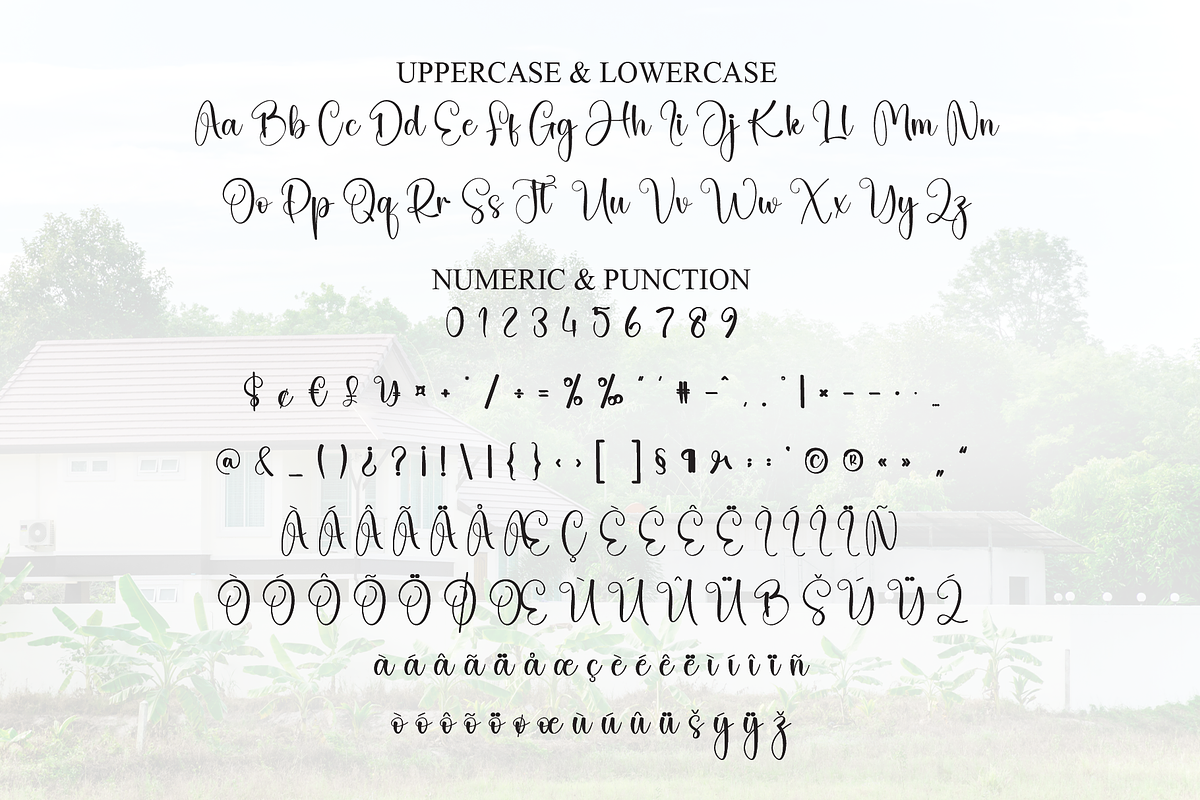 Cottage | Script Font, a Handwritten Font by Scratchones (Photo 7 of 9)