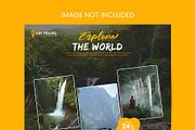 Travel Agency Social Media Post, a Marketing Template by Photoshop Action (Thumbnail 18 of 18)