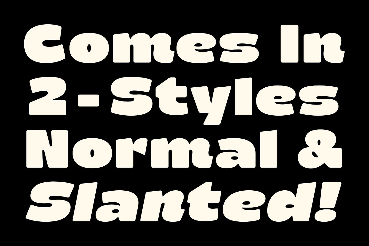 Barni – Bold Retro Groovy Font, a Font by Genetype (Photo 2 of 10)
