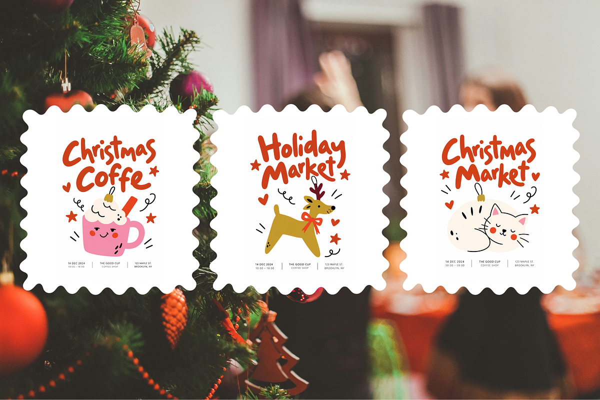 Whimsical Christmas Toys Vector Pack, an Object Illustration by Nutalin Art (Photo 2 of 12)