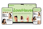 Skincare & Wellness Website Template, a Templates & Theme by wekreatif (Thumbnail 4 of 6)