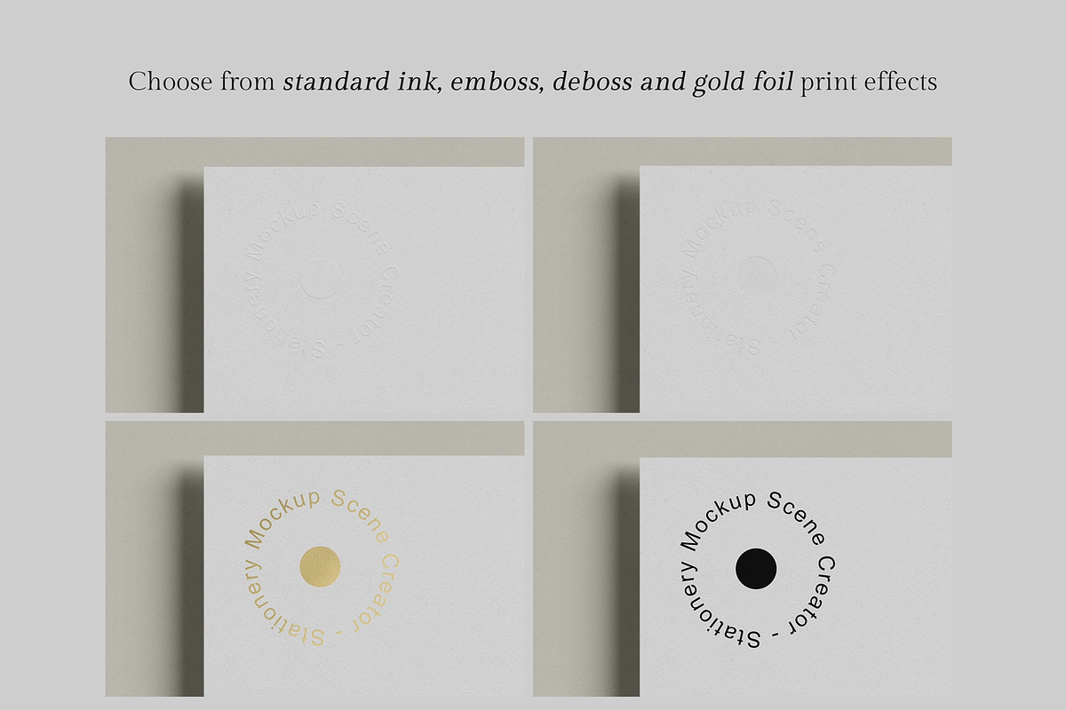 Stationery Mockup Scene Creator, a Product Mockup by Tahtagraphic (Photo 5 of 14)