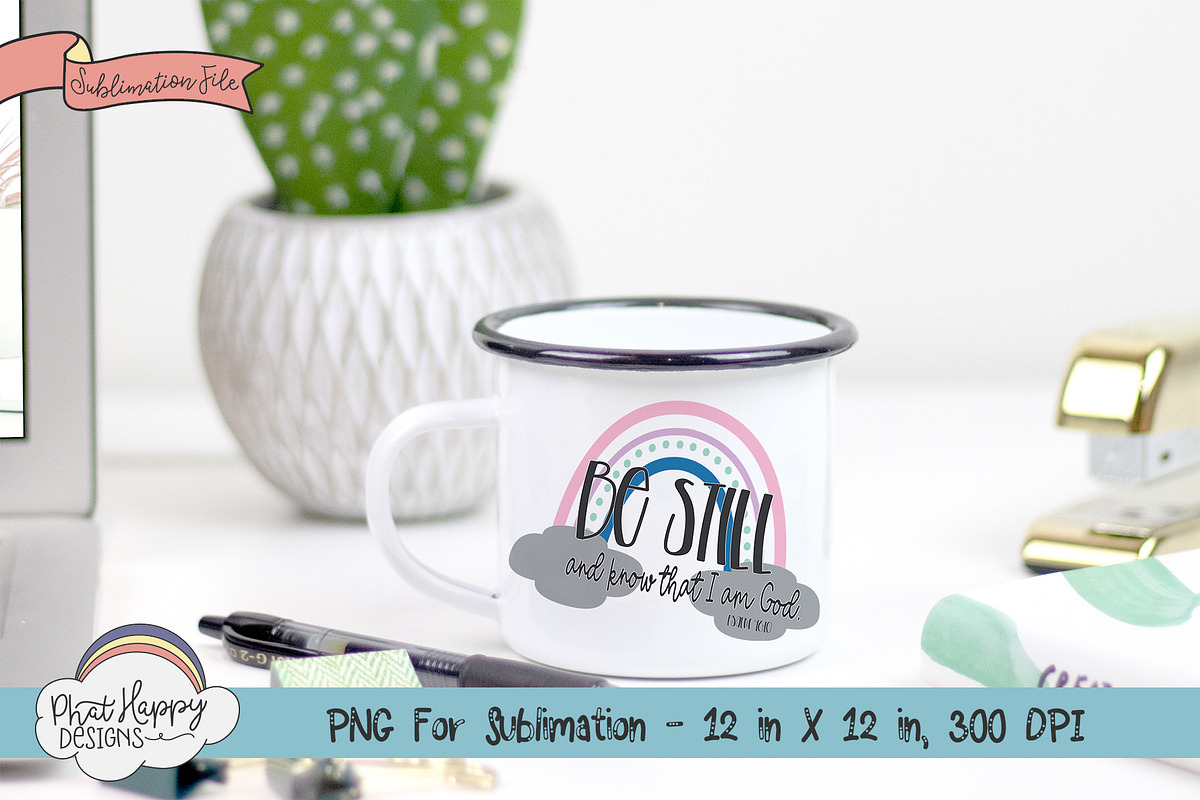Rainbow Bible Verse Bundle, an Illustration by Phat Happy Life (Photo 3 of 5)
