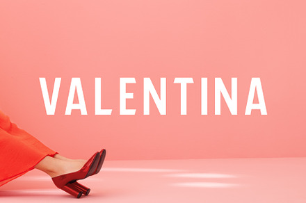 VALENTINA - Androgynous Display Font