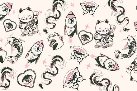Japanese tattoo Bundle