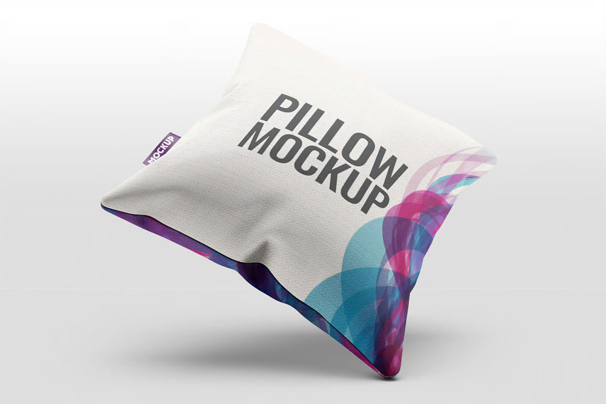 Pillow Mock-Up, a Product Mockup by Se٧enStudio (Photo 6 of 7)