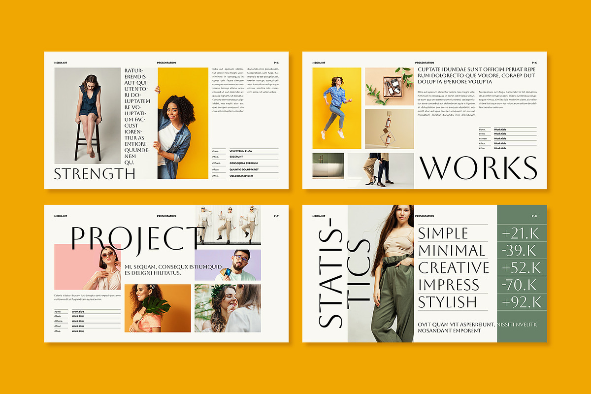 Media Kit Template, a Presentation Template by E-Type (Photo 3 of 5)