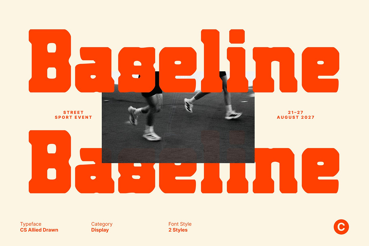 CS Allied Drawn, a Slab Serif Font by Craft Supply Co. (Photo 7 of 8)