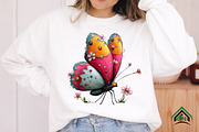 Whimsical Summer Butterfly Clipart, an Illustration by Craft Nest (Thumbnail 7 of 12)