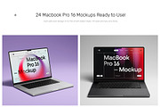 MacBook Pro 16 Mockups + Clay Style, a Mac Mockup by Mr.Mockup™ (Thumbnail 6 of 15)