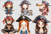 Pirate Clipart Set, an Illustration by Design Market (Thumbnail 5 of 5)