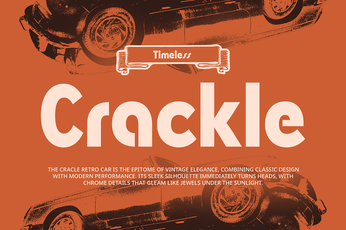 CS Sorena – Retro Font, a Sans Serif Font by Craft Supply Co. (Photo 3 of 8)