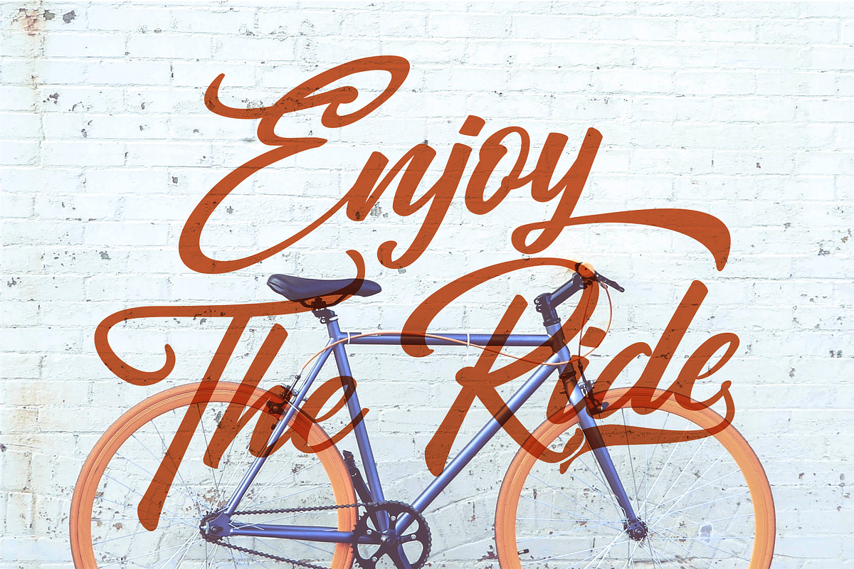 California Dream Brush Fonts, a Script Font by 50Fox (Photo 7 of 14)
