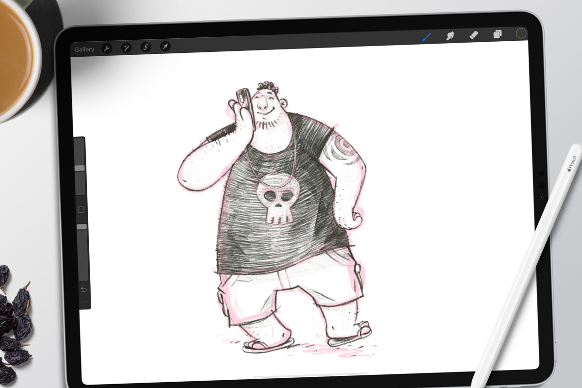 Sketching Brush Set for Procreate preview 4