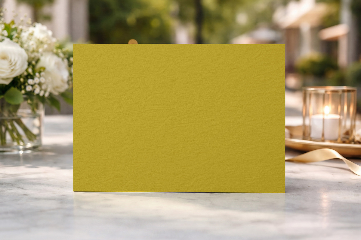 Wedding Invitation Card Mockup, a Product Mockup by Country4k (Photo 2 of 3)